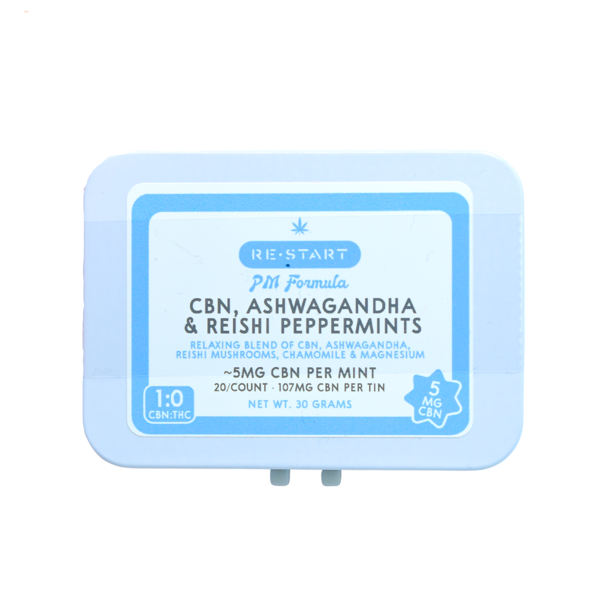 CBN Reishi Ashwaghanda Sleep Mints 20-ct